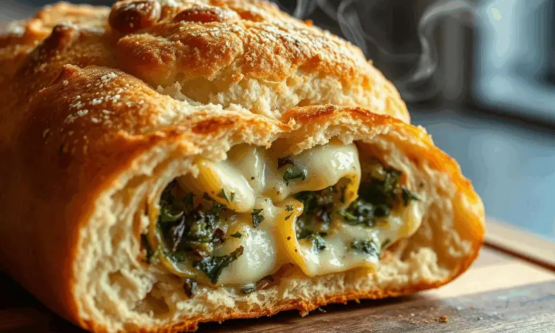 Italian Herbs & Cheese Bread