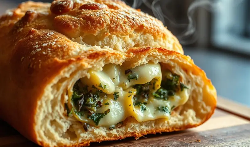 ITALIAN HERBS AND CHEESE BREAD