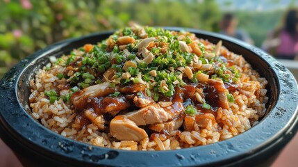 CREAMY SMOTHERED CHICKEN AND RICE RECIPE